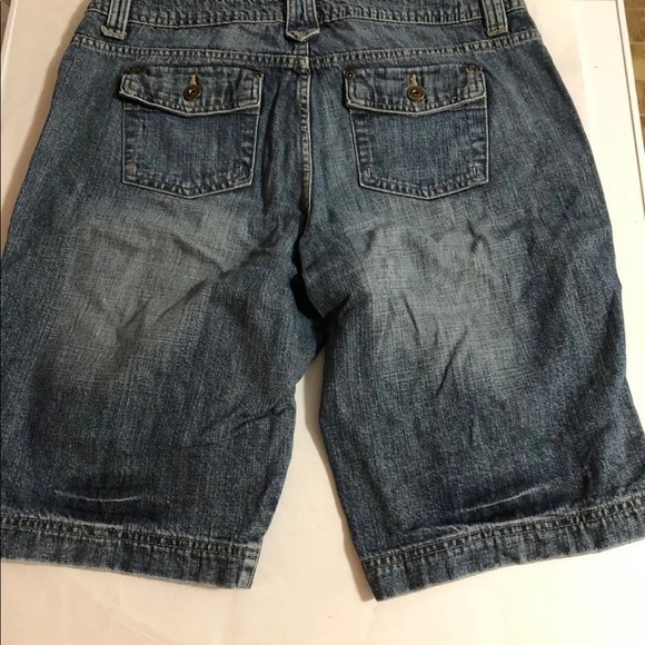 Riders Shorts Copper Women’s Size 13/14 M‎ Button Fly Zip Jean Shorts - Picture 4 of 10